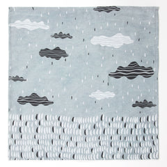 Clouds Napkins - Steel