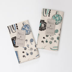 Spring Vegetable Tea Towel - Aloe