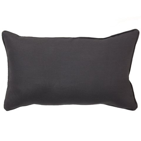 Domino Dots Pillow - Gray 20" x 12"