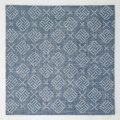 Geo Dots Napkin Set - Indigo