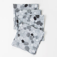 Pebbles Napkins - Steel