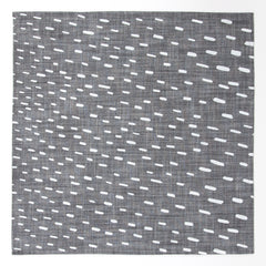 Sideways Rain Napkins - Gray