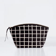 Brush Grid Cosmetic Pouch